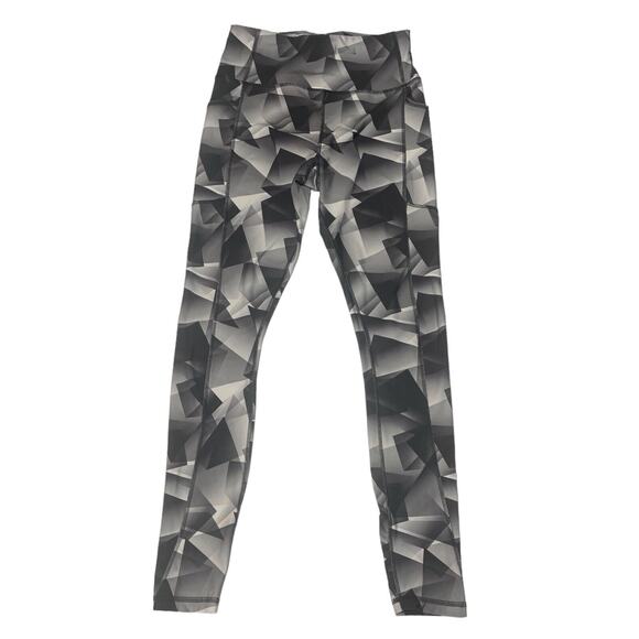 Avia Leggings Pants Women Small‎ Gray Athleisure Gym Running Pockets Active - Picture 1 of 16